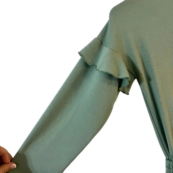 Matilda Jane Resting Day Romper Green Jumpsuit Jumper girls size 10 - Picture 3 of 9